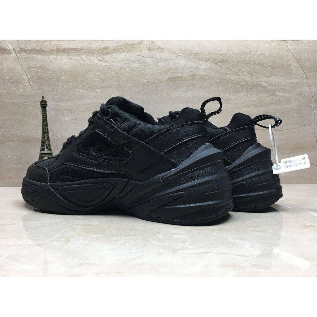 nike m2k tekno triple black