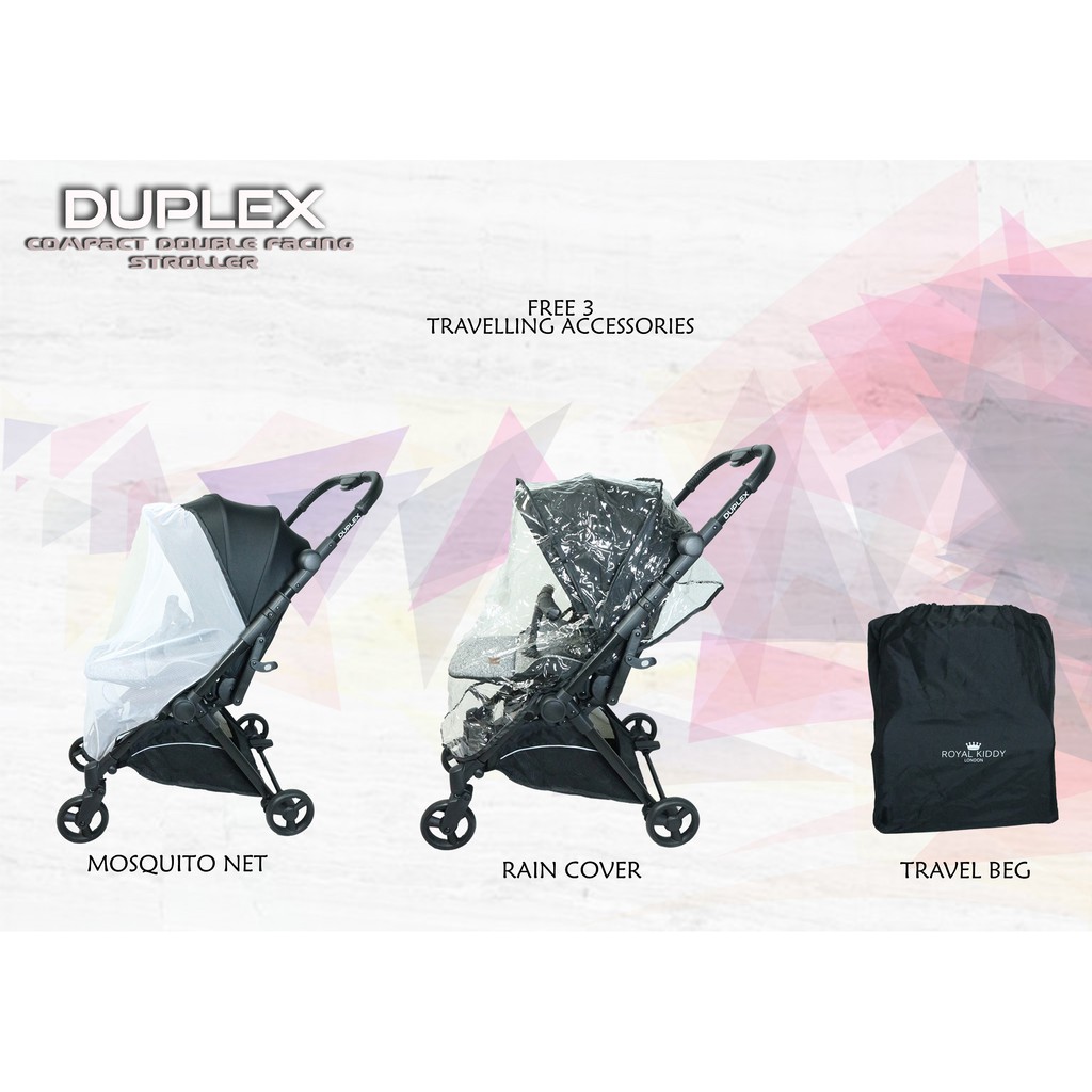 royal kiddy duplex stroller
