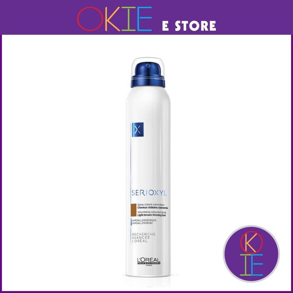 Loreal Professionnel Serioxyl Volumising Coloured Spray For Light Brown