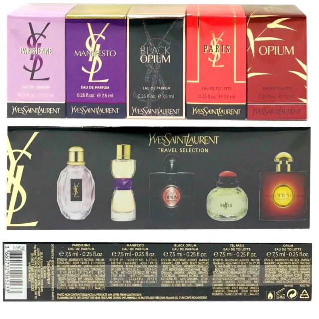 yves saint laurent mini perfume set