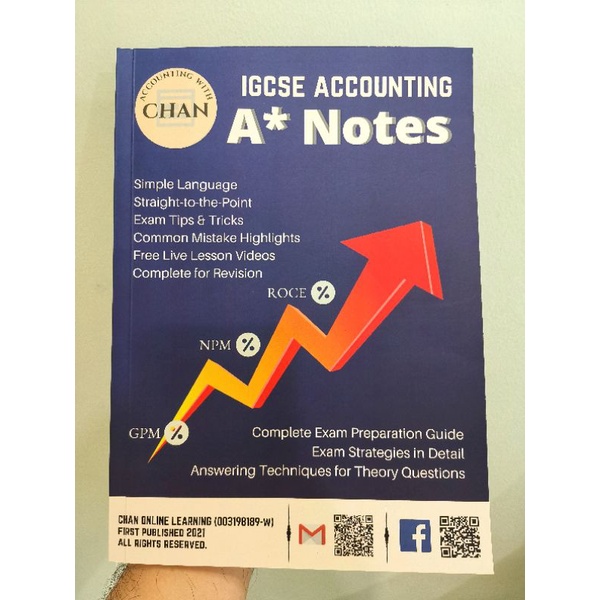IGCSE Accounting A* Revision Notes Guide Shopee Malaysia