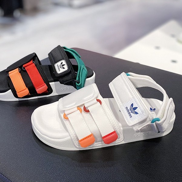 Ready Stock Adidds Adilette Sandal 4 0 Korean Casual Fashion Beach Sandals For Men And Women In White And Black Shopee Malaysia