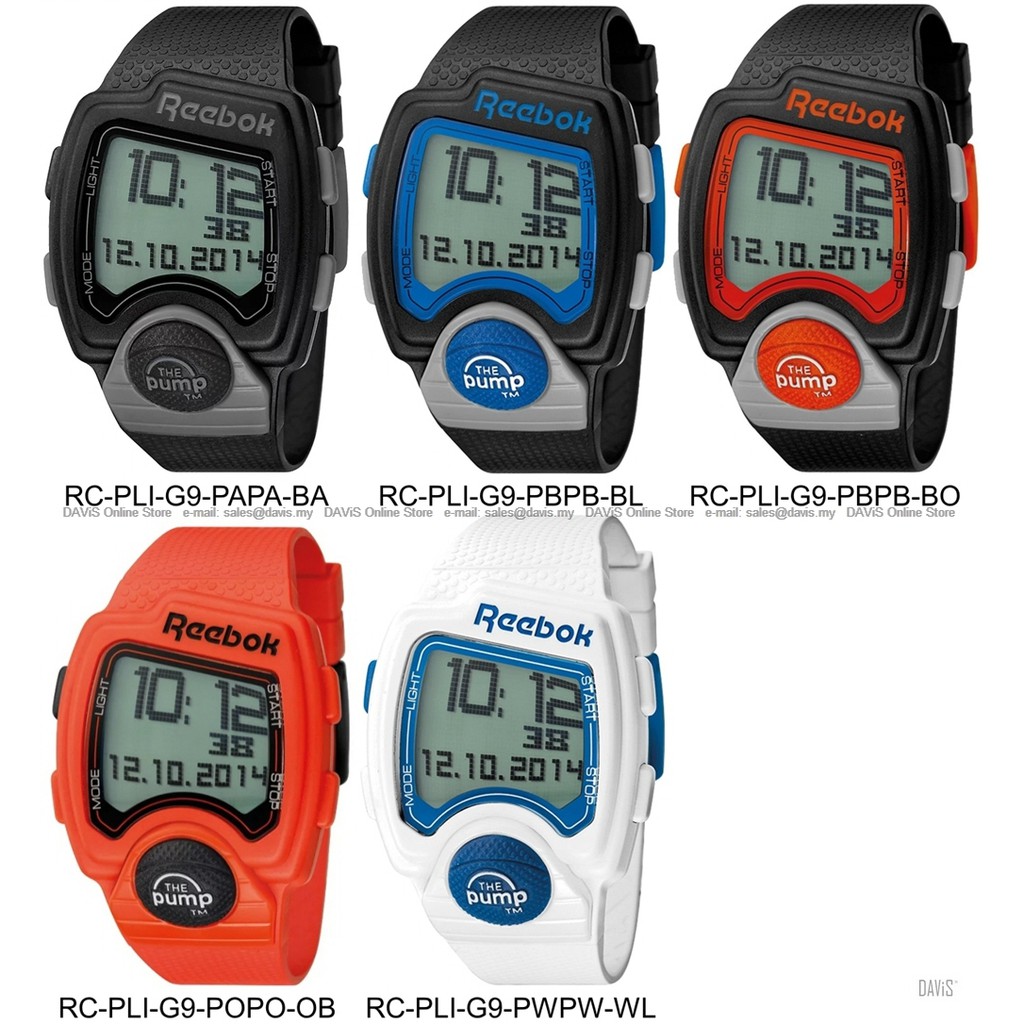reebok pump watch