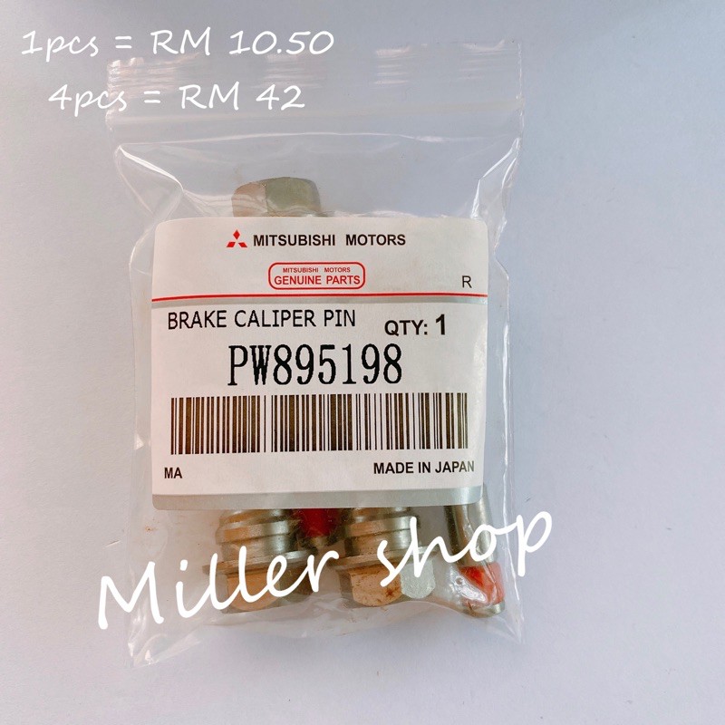 Proton Exora, Preve, Suprima Disc Brake Pin, Disc Pad Caliper Bolt