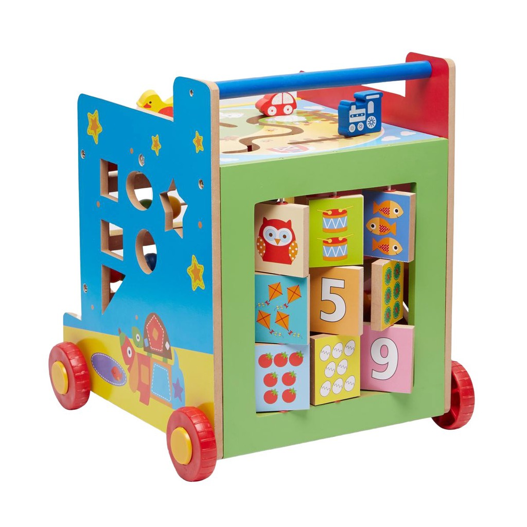 8 in 1 activity learning cart