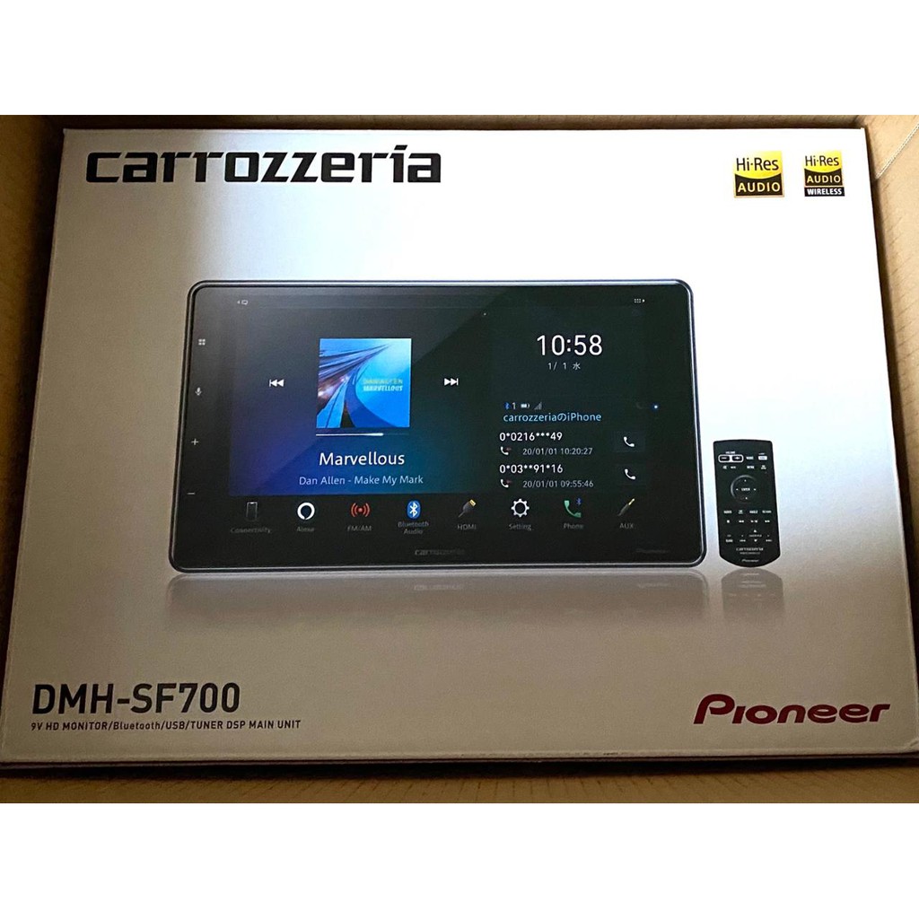 PIONEER CARROZZERIA DMH-SF700 9V HD MONITOR PLAYER | Shopee Malaysia