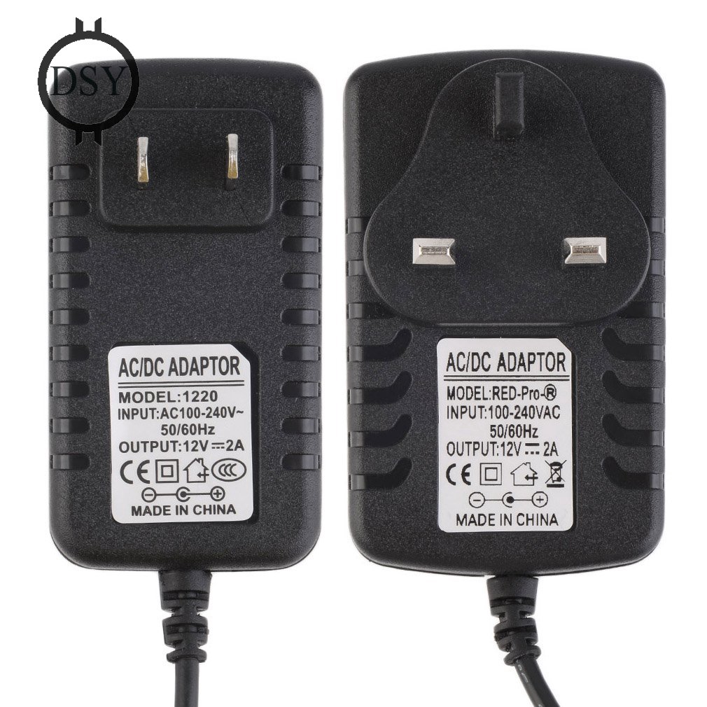 Home Furniture Diy Other Surveillance Parts Accessories 2a Ac Dc12v Uk Plug Power Supply Adapter Transformer For Camera Led Strip Cctv Bortexgroup Com