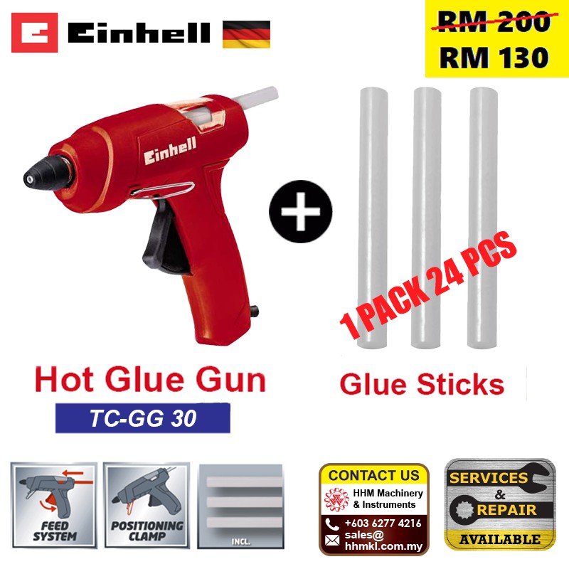 stanley glue gun with 24 glue sticks
