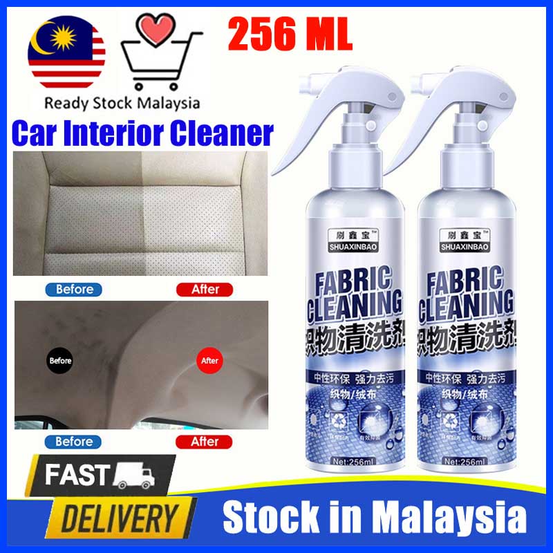 Car Upholstery Cleaner 256ml Universal Car Interior Cleaner Upholstery