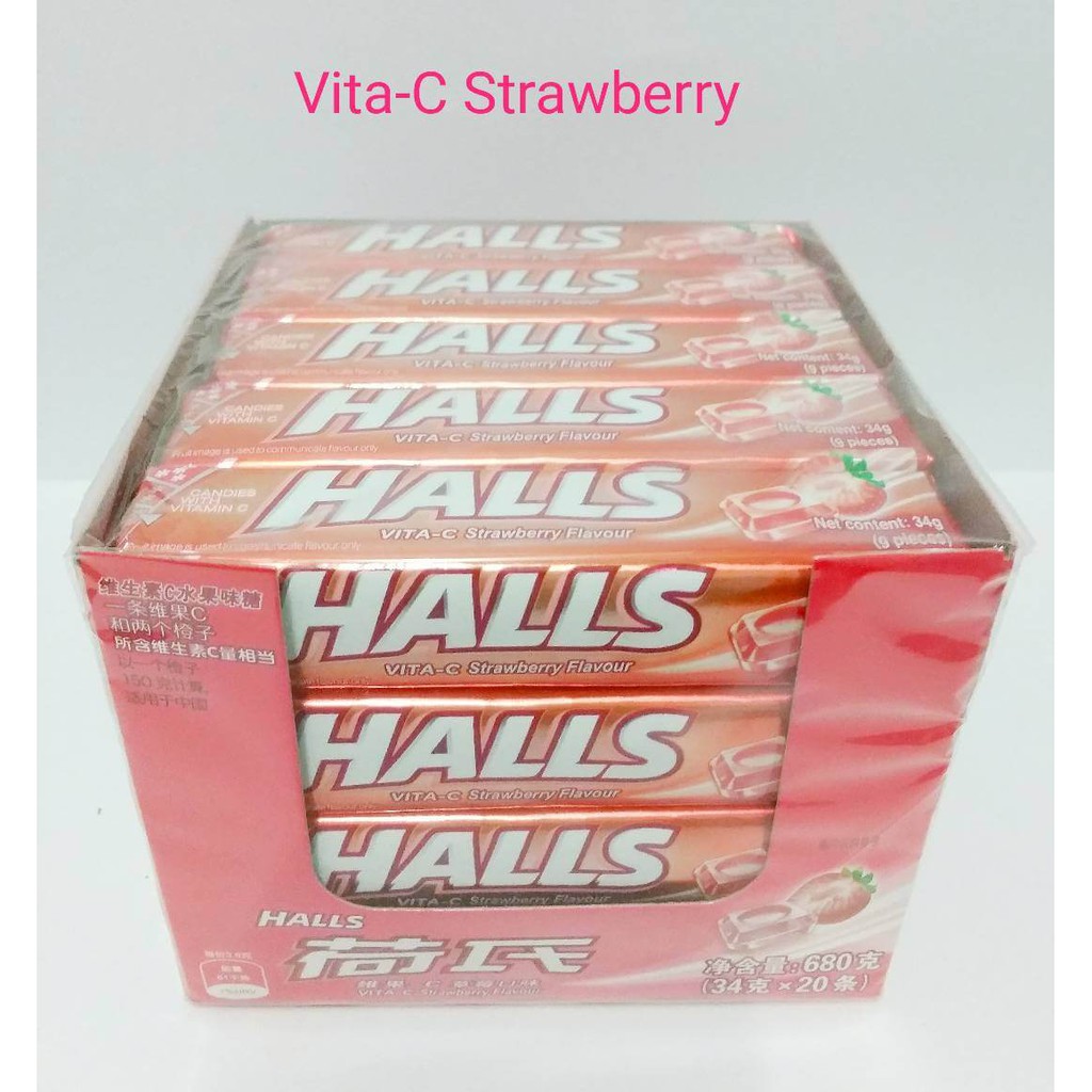 Halls Candy (20 x 34g) | Shopee Malaysia