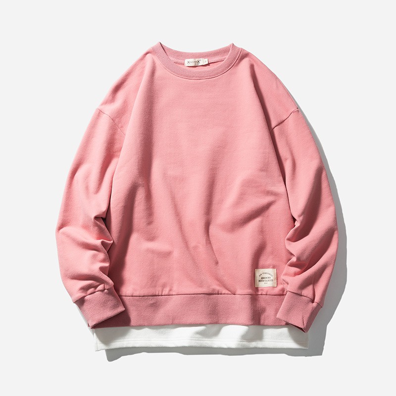 hoodless sweater