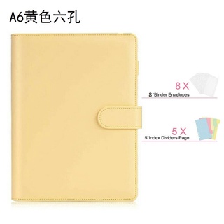 Almond Blossom Premium Leather Money Organizer for Cash Bills & Coupons Budget Planner with 48 Pcs Color Stickers Caweet A6 Budget Binder 12 Pcs Cash Envelopes for Budgeting 