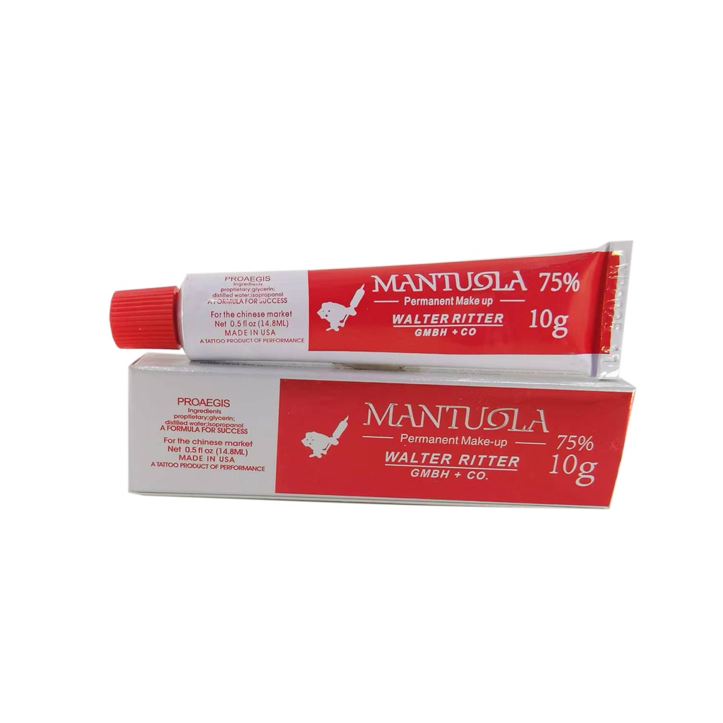 Mantuola Numb Cream 10g 75% (Original) Painless Anesthetic Ubat Kebas