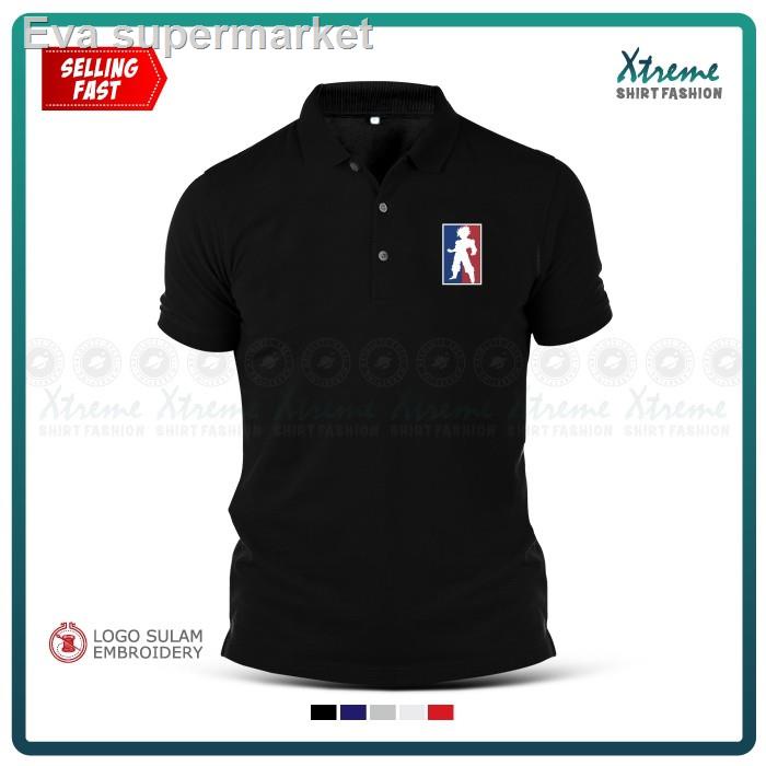 ◑☃ﺴ[Ready Stock] Polo T Shirt Dragon Ball Z Embroidery Goku Popular Anime Cartoon Japanese Streetwear Baju Fashion Sulam