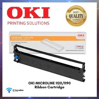 SMCO Printer ribbon for OKI Microline 1190 43571802 Premium Quality BLACK 