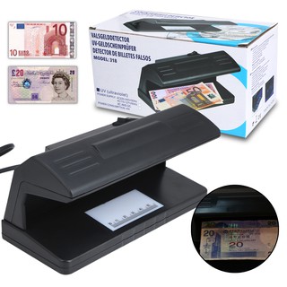 HOM! UV Light Practical Counterfeit Bill Currency Fake Money Detector Checker EU