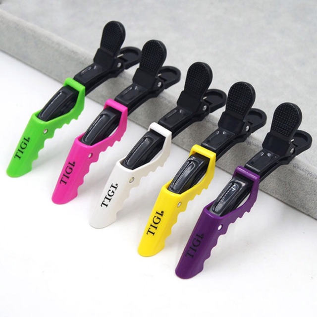 6pcs Salon Crocodile Hair Styling ClipsAlligator Hair Clip (tigi