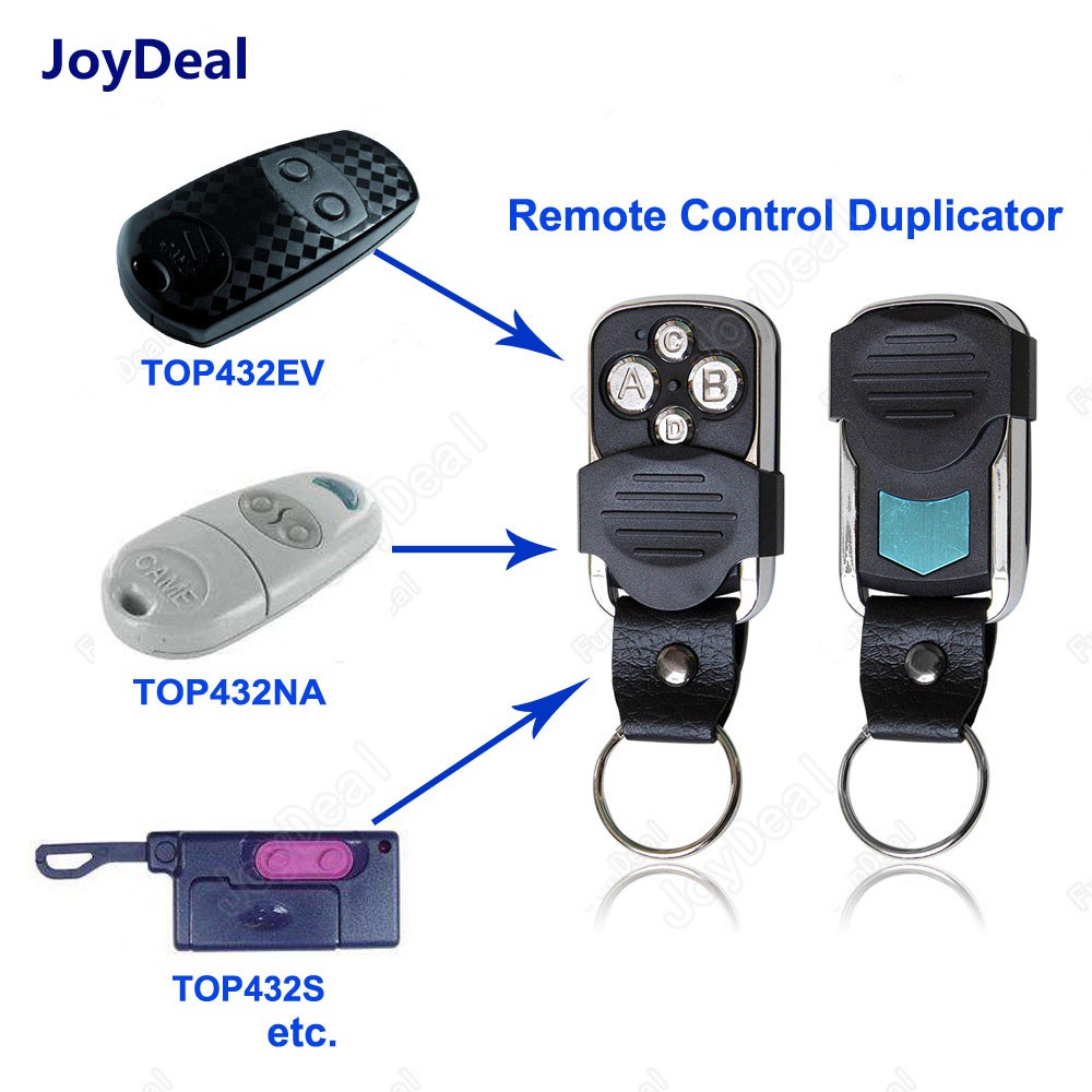 433mhz Copy Came Remote Control Duplicator With Battery For Car