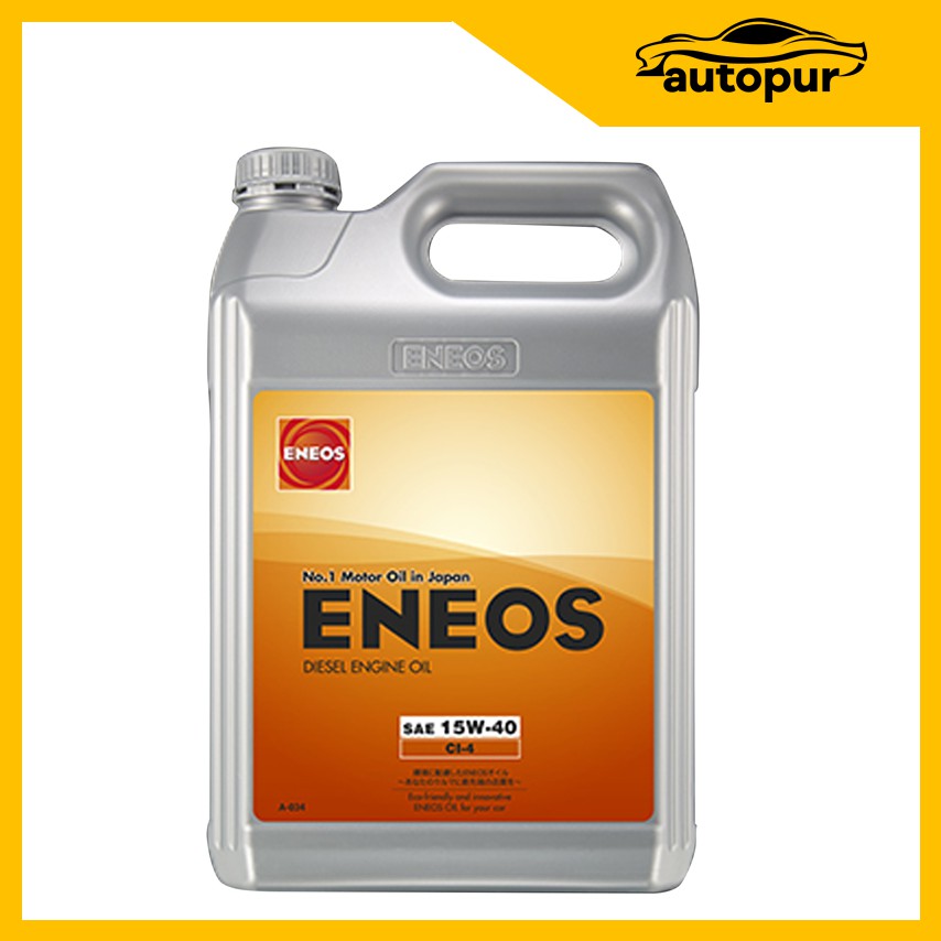 ENEOS 15W40 Diesel Engine Oil 7L (100 Original) Shopee Malaysia