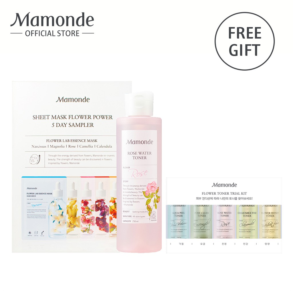 mamonde rose set