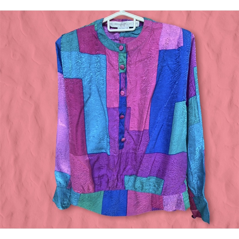 Vintage Blouse ( Preloved ) | Shopee Malaysia