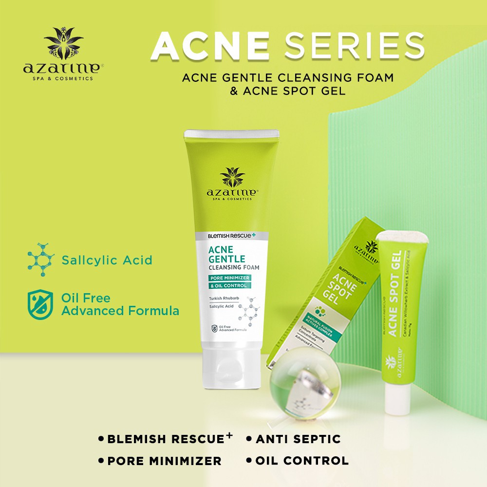 azarine acne gentle cleansing foam