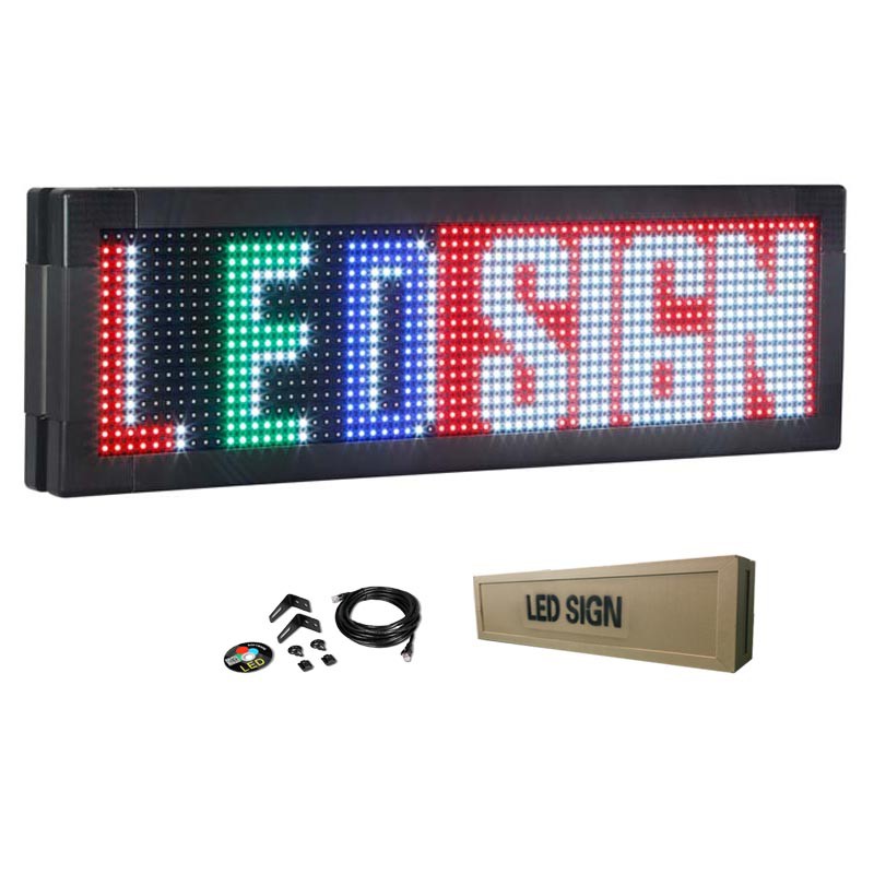 programmable led message board