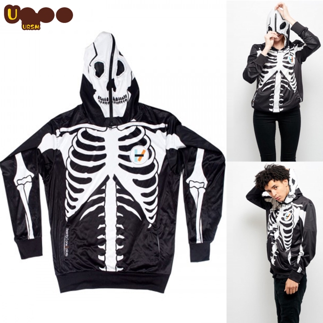 billie eilish skeleton hoodie
