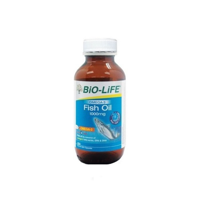 Bio Life Omega 3 Fish Oil 1000mg 200 S Twin Pack Shopee Malaysia