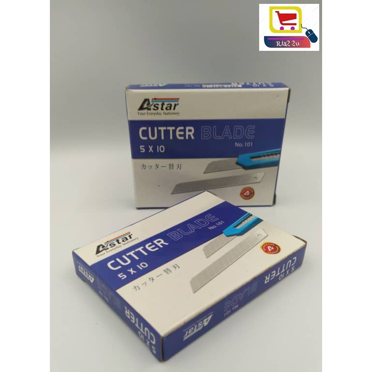 Astar Cutter Blade / Knife Refill / Mata Pisau (Small/Big) Shopee