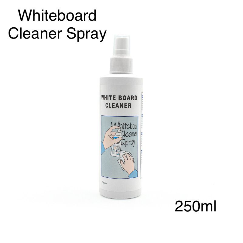 WhiteBoard Cleaner Spray 250ml Per Bottle Easy & Clean & Safety