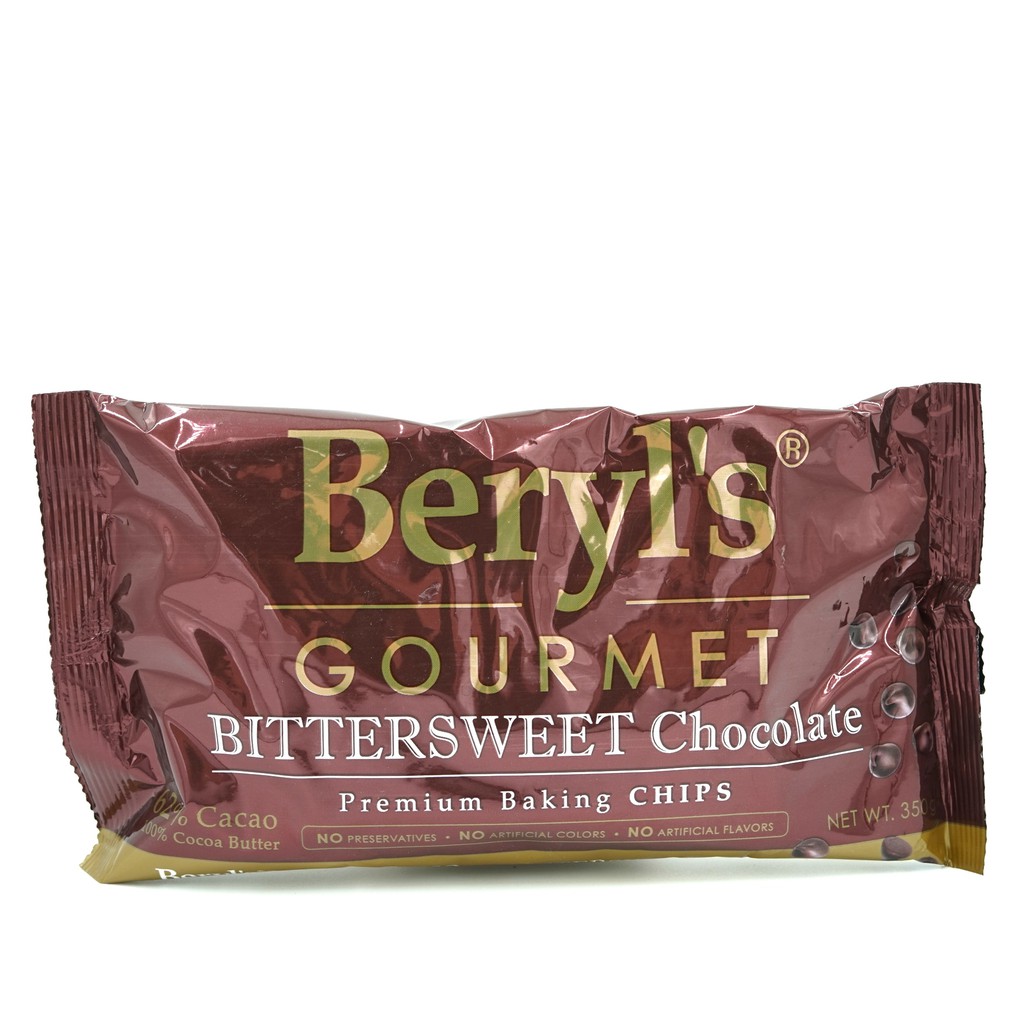Beryls Bittersweet Chocolate Chips ( 350g ) Shopee Malaysia