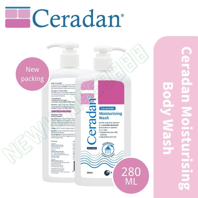 ceradan moisturizing body wash