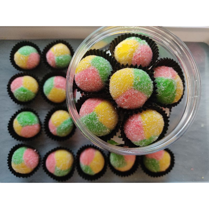 Kuih Raya Suji Pelangi Suji Kristal Biskut Arab 100 Minyak Sapi Shopee Malaysia