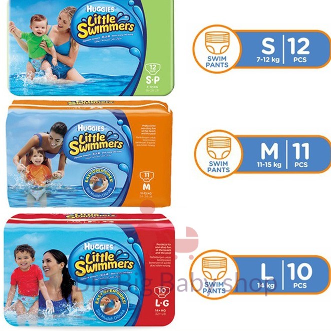 Huggies Little Swimmers Swim Diaper S/M/L Shopee Malaysia