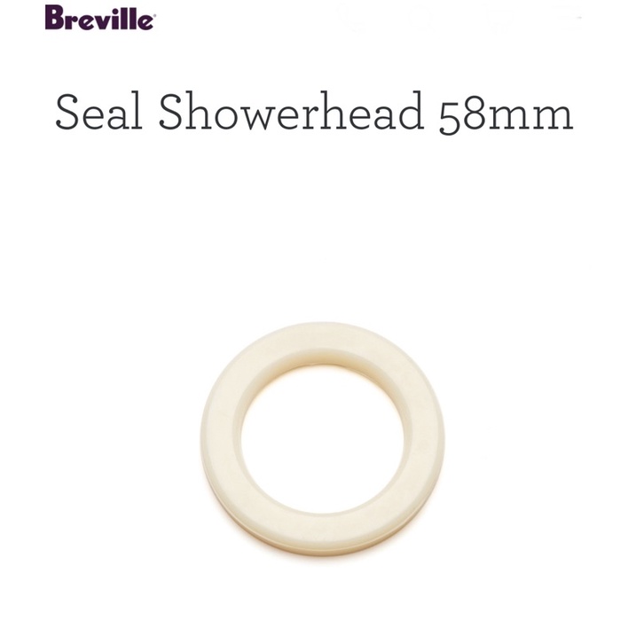 Seal Shower head 58mm for selected Breville Espresso Machines( gasket