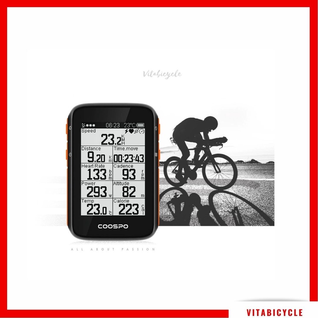 Readystock Coospo BC200 GPS Cycling Computer For Bicycle | Shopee Malaysia