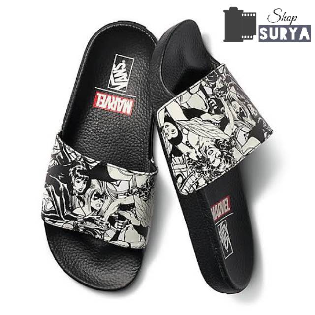 marvel slip ons