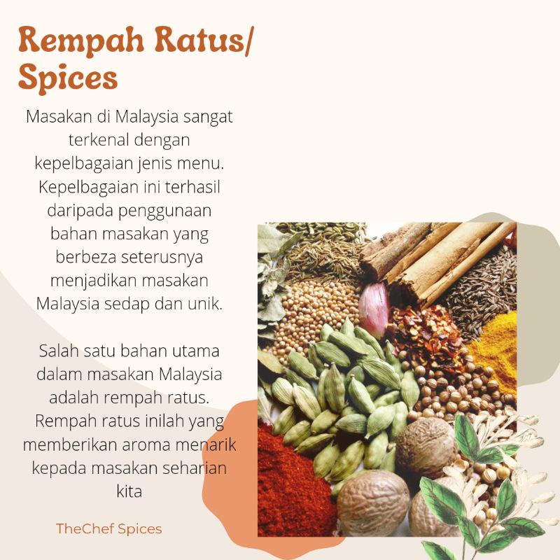 RM0.85) REMPAH RATUS ASLI KAYU MANIS BUNGA CENGKIH PELAGA KETUMBAR 