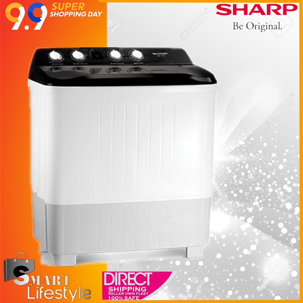 Sharp 14KG SemiAuto Washing Machine EST1416 Shopee Malaysia