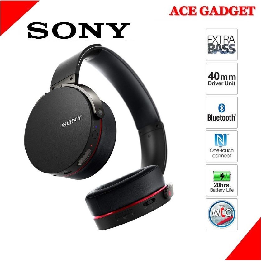 Sony Wireless Headphone Sony Extra Bass Bluetooth Headphone Shopee Malaysia