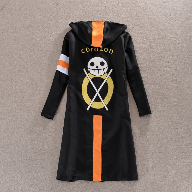 One Piece Trafalgar Law Corazon Coat Cloak Cosplay Costume Shopee Malaysia