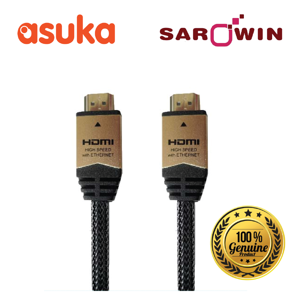 Sarowin (HDMI1.0C) 4K V2.0 HDMI to HDMI Cable - 1meter