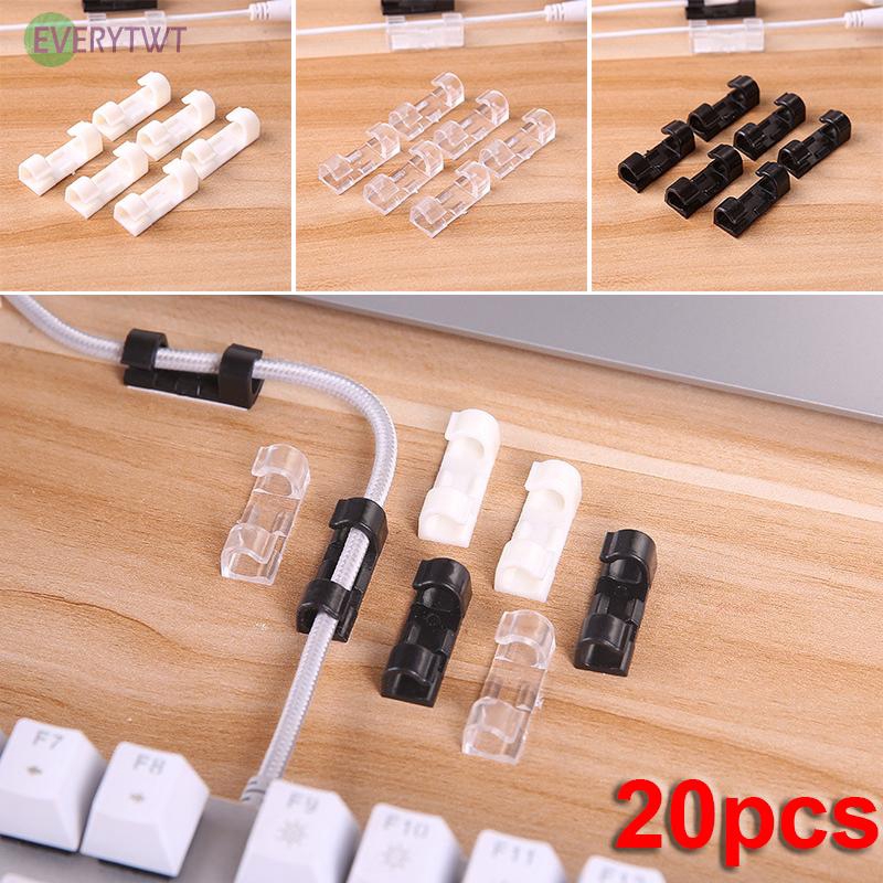 stick on cord clips