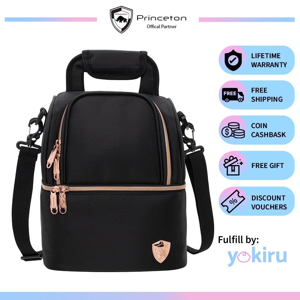 YOKIRU Princeton Double Layer Decker Breast Milk Bottle Cooler Bag