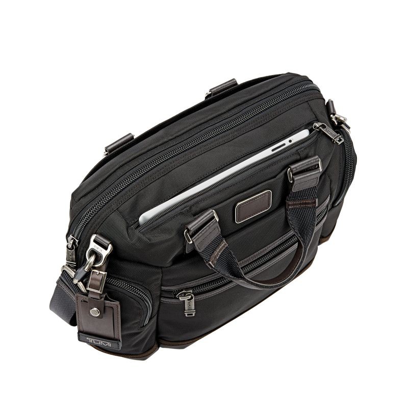 tumi alpha bravo brooks slim briefcase