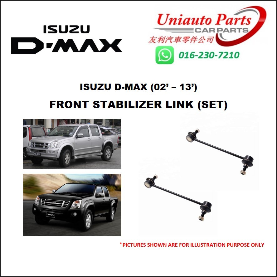 ISUZU DMAX (02' 13') FRONT STABILIZER LINK (SET) Shopee Malaysia