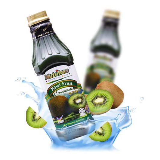 Nutrifres Kiwi Fruit Juice Concentrate / Cordial (1 Liter) Shopee