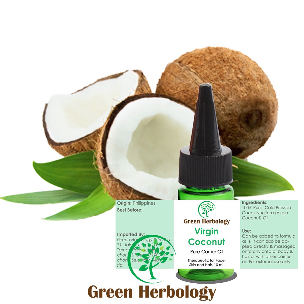 Natural Virgin Coconut Oil 10ml | Shopee Malaysia