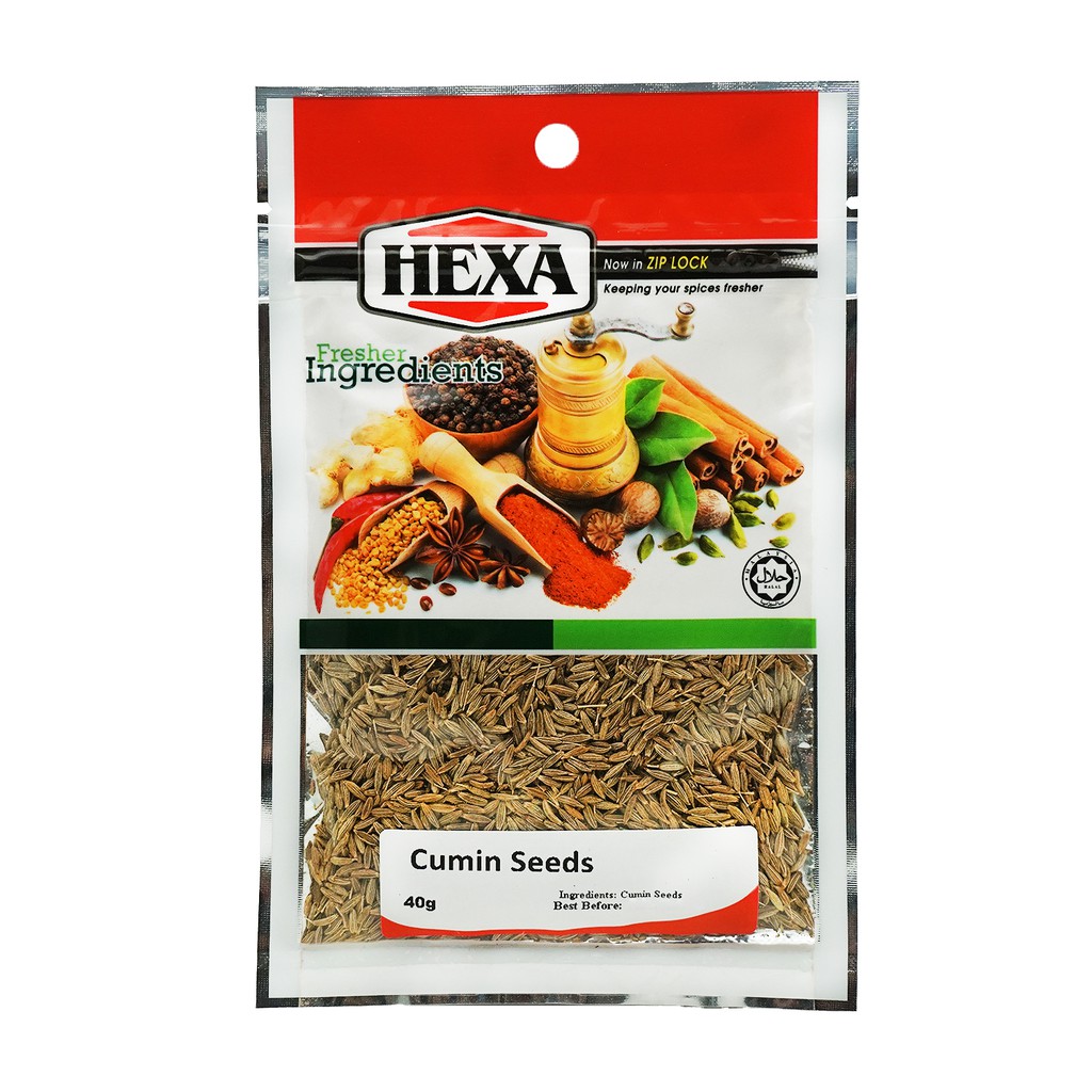 Hexa Halal Cumin Seed 40gm Shopee Malaysia